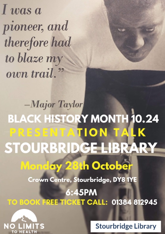 Stourbridge Library - Black History Month Talk: Major Taylor